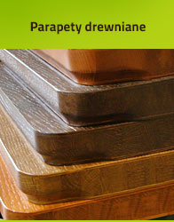 Parapety drewniane